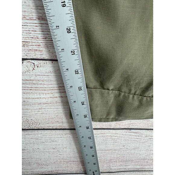 Cartonnier Anthropologie Pleated Pants Women's Size 8 Green - Picture 12 of 12